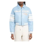 Women’s Bomber Leather Jacket