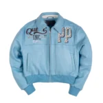Women’s Bomber Leather Jacket