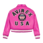 Women’s Bomber Leather Jacket