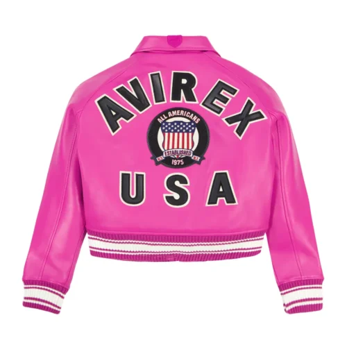 Women’s Bomber Leather Jacket