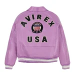 Women’s Bomber Leather Jacket