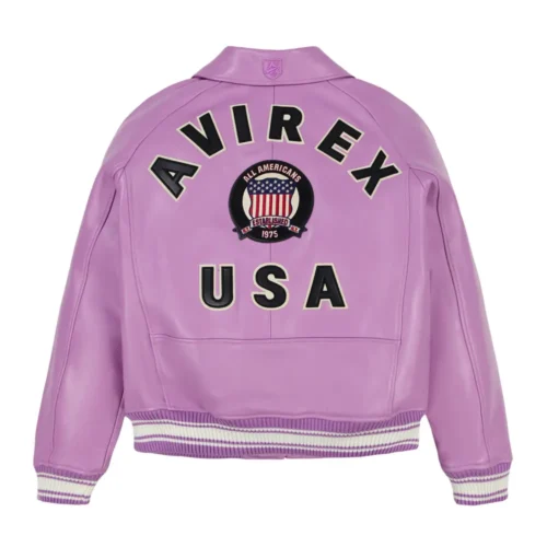 Women’s Bomber Leather Jacket