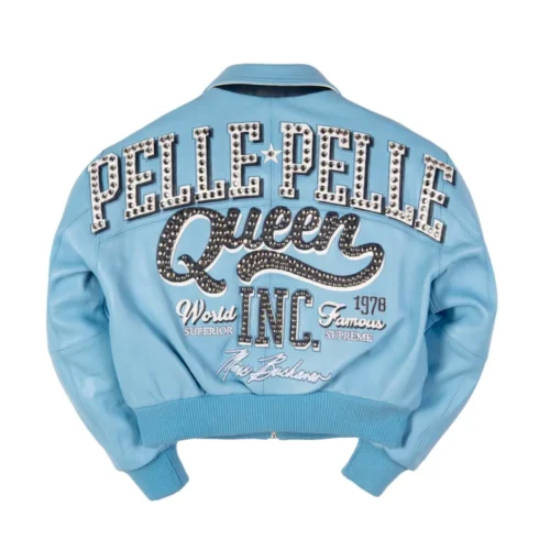 Women’s Bomber Leather Jacket