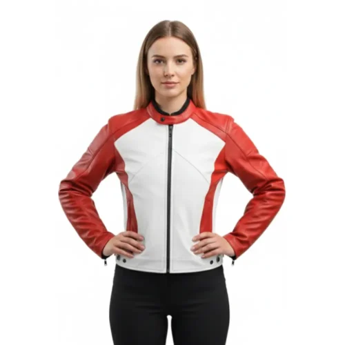Women’s Leather Biker Jacket