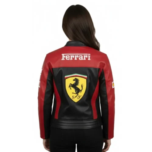 Women’s Racing Motorsport Leather Jacket