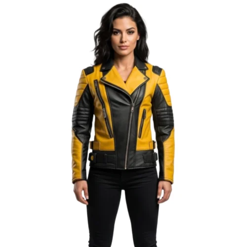 Women's Biker Leather Jacket