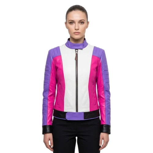 Women’s Leather Biker Jacket
