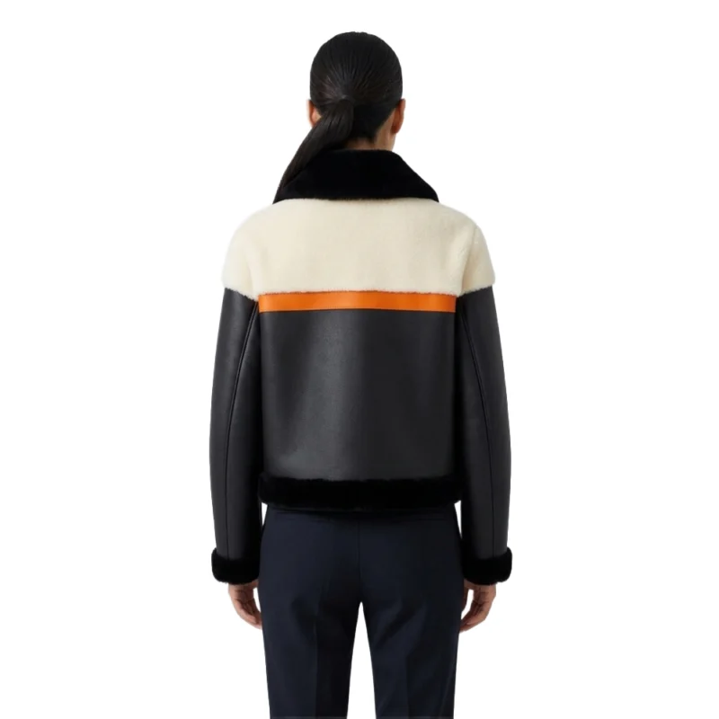 Women's Shearling Leather Jacket