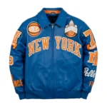 Men’s Leather Bomber Jacket