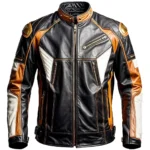 Men’s Leather Biker Jacket