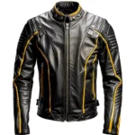 Men’s Leather Biker Jacket