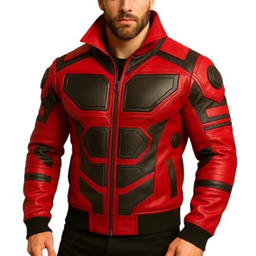 Men’s Bomber Leather Jacket
