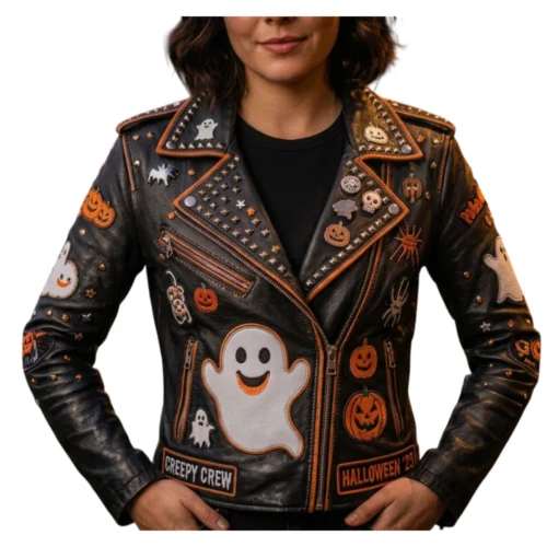 Women’s Ghostly Leather Jacket