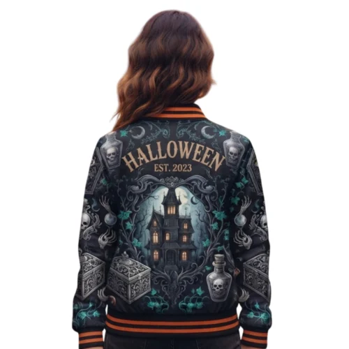 Women’s Halloween Bomber Jacket