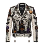 Women’s Haunted Biker Leather Jacket