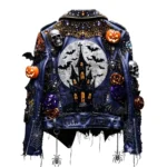 Women’s Halloween Biker Leather Jacket