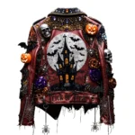 Women’s Halloween Biker Leather Jacket