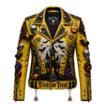 Women’s Haunted Biker Leather Jacket