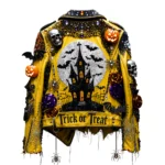 Women’s Haunted Biker Leather Jacket