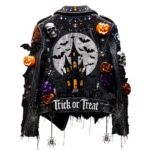 Women’s Halloween Leather Biker Jacket