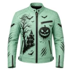 Men’s Halloween Leather Biker Jacket