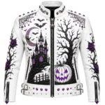 Women’s Halloween Leather Biker Jacket