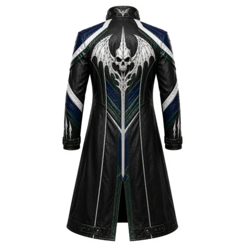 Women’s Halloween Leather Long Coat