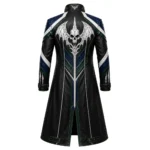 Men’s Halloween Leather Long Coat