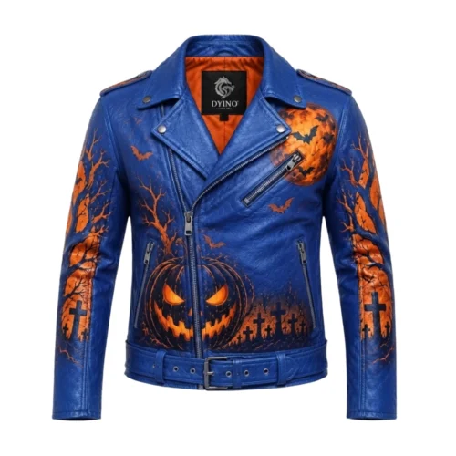 Women’s Halloween Leather Biker Jacket