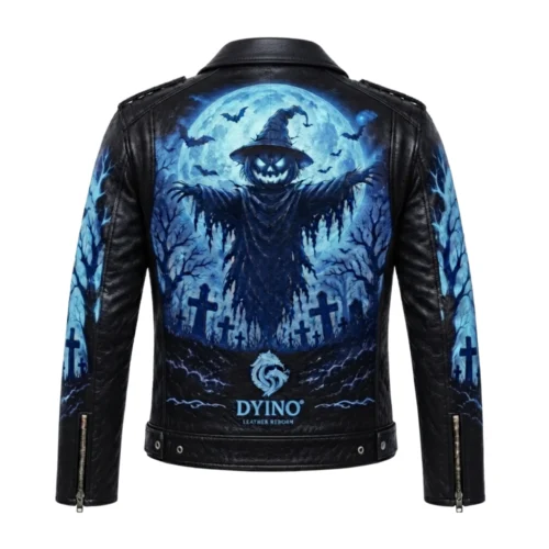 Men’s Halloween Leather Biker Jacket