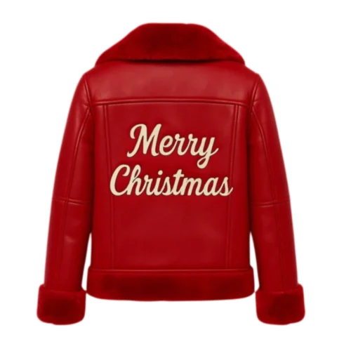 Women’s Leather Christmas Jacket
