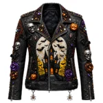 Men’s Leather Biker Jacket