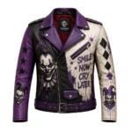 Women’s Horror Leather Biker Jacket