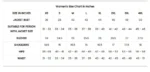 WOMEN SIZE CHART