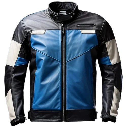 Men’s Leather Biker Jacket