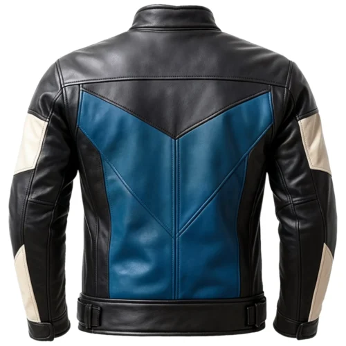 Men’s Leather Biker Jacket